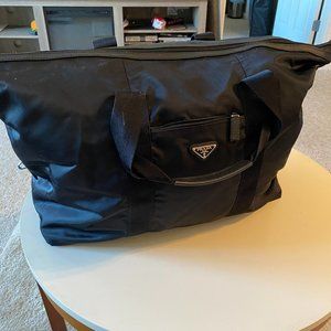 Prada nylon weekend bag